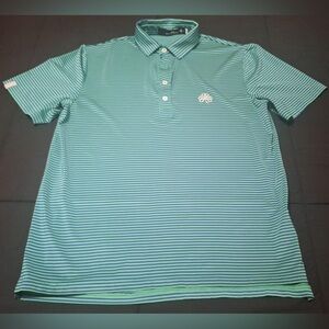 RLX RALPH LAUREN - ERIN HILLS Size Medium Mens Polo Shirt Wicking Stretchy Golf